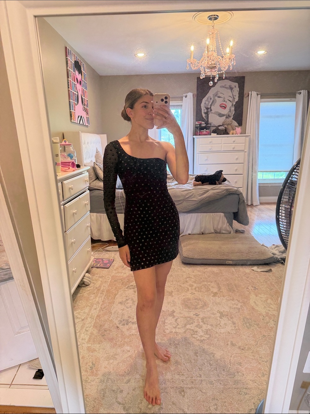 Lovers and Friends Black Mini Dress